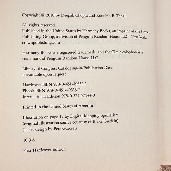 The Healing Self by Deepak Chopra HCDJ Supercharge Immunity Stay‎ Well for Life - Picture 10 of 16